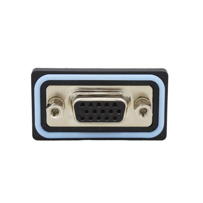 HDF-S15-203L012 by NorComp Inc. - CONNECTOR D-SUB HD RCPT 15POS PNL MNT