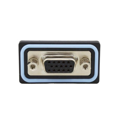 HDF-S15-203L011 by NorComp Inc. - CONNECTOR D-SUB HD RCPT 15POS PNL MNT