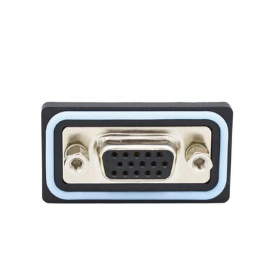 HDF-V15-213L011 by NorComp Inc. - CONNECTOR D-SUB HD RCPT 15POS PNL MNT