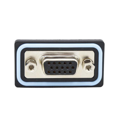 HDF-V15-213L052 by NorComp Inc. - CONNECTOR D-SUB HD RCPT 15POS PNL MNT