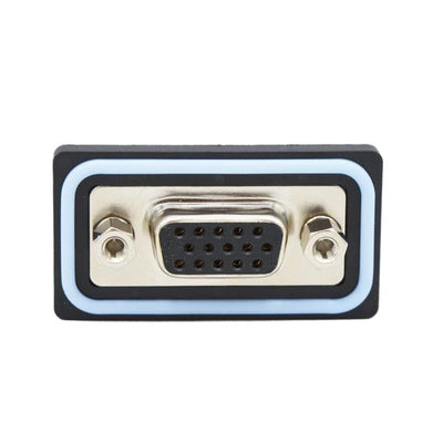 HDF-V15-213L051 by NorComp Inc. - CONNECTOR D-SUB HD RCPT 15POS PNL MNT