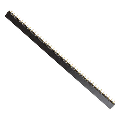 HDR100IMP40F-G-RA-TH by Chip Quik Inc. - CONNECTOR HDR 40POS 0.1 GOLD PCB R/A