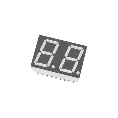 HDSP-5621 by Broadcom Limited - DISPLAY 7SEG 0.56"" DBL GRN 18DIP