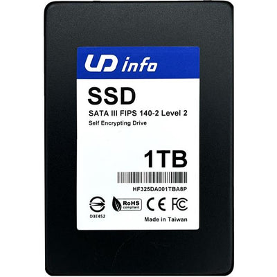 HF3-25DA001TB-A8P by UDINFO - FIPS 2.5 INCH SATA SSD,1TB TLC 0