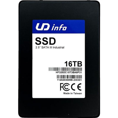 HF3-25DC15T3B-A8P-31 by UDINFO - 2.5 INCH SATA SSD,16TB TLC 0 TO