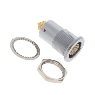 HGG.2T.319.CLLPV by LEMO - CONNECTOR RECPT FMALE 19P SOLDER CUP
