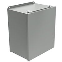 HJ444HLP by Hammond Manufacturing - BOX STEEL GRAY 4""L X 4""W