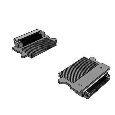 HLCD-40-12.00-TH-BH-2 by Samtec Inc. - CABLE ASSM SELF-MATE 80POS 12"" HDR