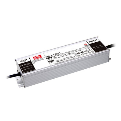 HLG-185H-48 by MEAN WELL USA Inc. - LED DRVR CC/CV AC/DC 24-48V 3.9A