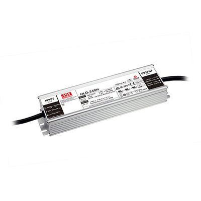 HLG-240H-54B by MEAN WELL USA Inc. - LED DVR CC/CV AC/DC 27-54V 4.45A
