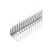 HN1.5X3WH6 by Panduit Corp - WIRE DUCT SLOTTED SCREW 6' WHITE
