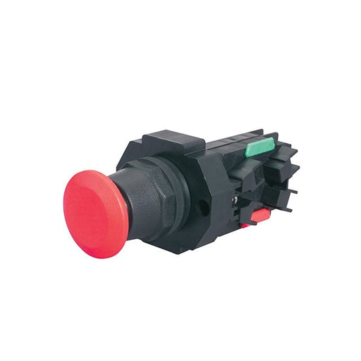 HPBO-HPPMCRD-CBFS by c3controls - 30MM HAZ PP MUSH CAP RED W/CBFS