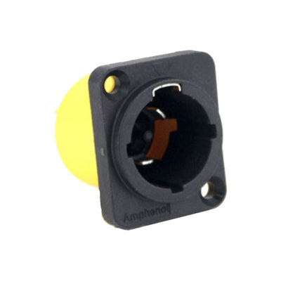 HPT-3-MDW by Amphenol Audio - MALE/INLET PANEL MOUNT WITHOUT T