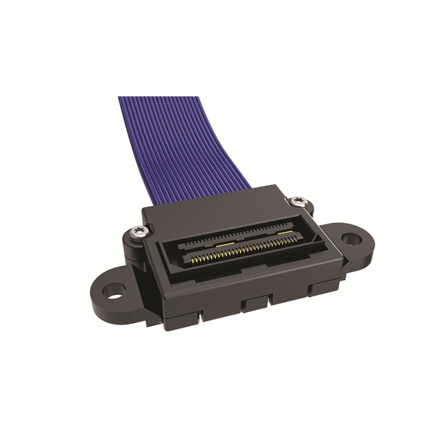 HQCD-060-06.00-TEU-SEU-1-B by Samtec Inc. - CABLE ASSM M-F 120POS 6"" HDR