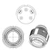 HV06RF37-57P by Amphenol Aerospace Operations - ALUMINUM PLUG, PIN CONTACTS