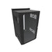 HWM2420U20WDBK by Hammond Manufacturing - 20U 24W 25.7D SWING OUT WALL CAB