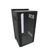 HWM2424U20WDBK by Hammond Manufacturing - 24U 24W 25.7D SWING OUT WALL CAB