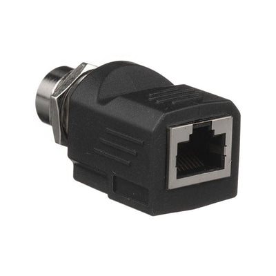 ICAM12DRJS by Panduit Corp - ADAPT CIRC 4POS TO RJ45 JACK BLK