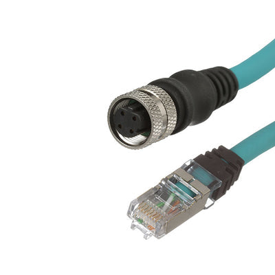 ICD44T1NTL1M by Panduit Corp - M12 BULKHEAD FEMALE D-CODE, RJ45