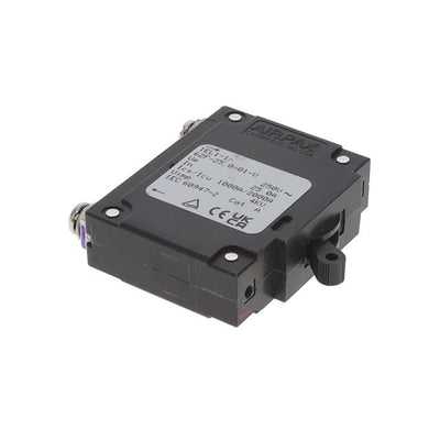 IEL1-1-62F-25.0-01-V by Sensata-Airpax - CIR BRKR MAG-HYDR LEVER 25A