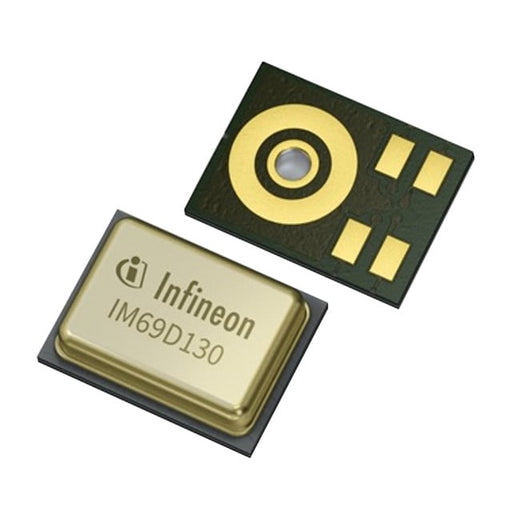 IM69D130V01XTSA1 by Infineon Technologies - MIC MEMS DIGITAL PDM OMNI -36DB