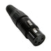 IO-XLR3-F-BKAU by IO Audio Technologies - CONNECTOR PLUG FMALE XLR 3POS GOLD