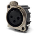 IO-XLR3-F-BV by IO Audio Technologies - CONNECTOR RECPT FMALE XLR 3P GOLD SLDR