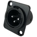 IO-XLR3-M-BK-JL by IO Audio Technologies - CONNECTOR RECPT MALE XLR 3P SOLDER CUP