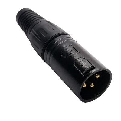 IO-XLR3-M-BKAU by IO Audio Technologies - CONNECTOR RECPT MALE XLR 3POS GOLD