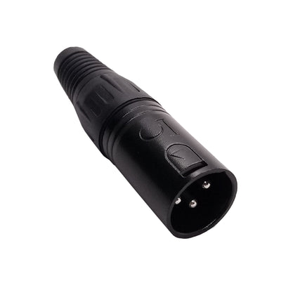 IO-XLR3-M-BK by IO Audio Technologies - CONNECTOR RECPT MALE XLR 3POS SILVER