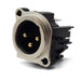 IO-XLR3-M-BV by IO Audio Technologies - CONNECTOR RECPT MALE XLR 3P GOLD SLDR