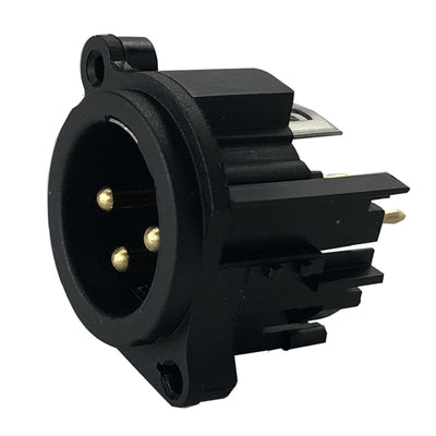 IO-XLR3-M-EV by IO Audio Technologies - CONNECTOR RECPT MALE XLR 3POS SOLDER