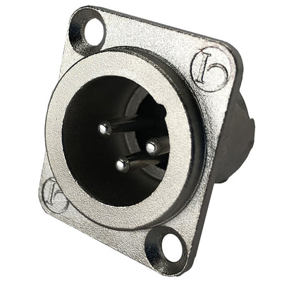IO-XLR3-M-JLX by IO Audio Technologies - CONNECTOR RECPT MALE XLR 3P SOLDER CUP
