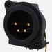 IO-XLR4-M-EH by IO Audio Technologies - E SERIES, 4 PIN XLR, MALE, HORIZ
