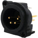 IO-XLR4-M-EV by IO Audio Technologies - E SERIES, 4 PIN XLR, MALE, VERTI