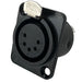 IO-XLR5-F-BK-JL by IO Audio Technologies - CONNECTOR RECPT FMALE XLR 5POS SOLDER