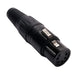 IO-XLR5-F-BK by IO Audio Technologies - CONNECTOR PLUG FMALE XLR 5POS SILVER