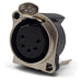 IO-XLR5-F-BV by IO Audio Technologies - CONNECTOR RECPT FMALE XLR 5P GOLD SLDR