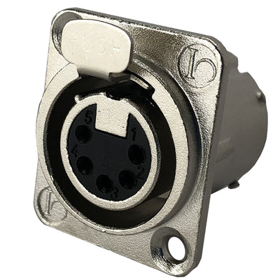IO-XLR5-F-JLX by IO Audio Technologies - CONNECTOR RECPT FMALE XLR 5POS SOLDER