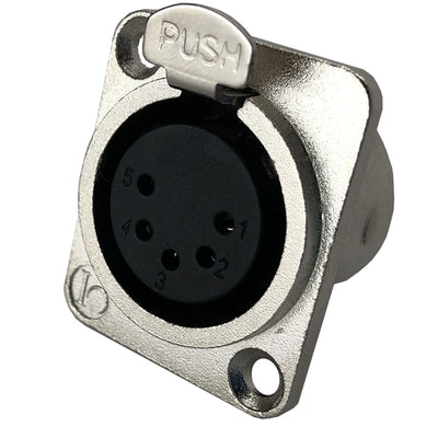 IO-XLR5-F-JL by IO Audio Technologies - CONNECTOR RECPT FMALE XLR 5POS SOLDER