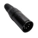 IO-XLR5-M-BK by IO Audio Technologies - CONNECTOR RECPT MALE XLR 5POS SILVER