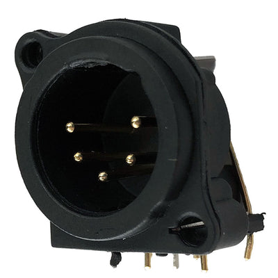 IO-XLR5-M-EH by IO Audio Technologies - CONNECTOR RECPT MALE XLR 5POS SOLDER