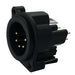 IO-XLR5-M-EV by IO Audio Technologies - CONNECTOR RECPT MALE XLR 5POS SOLDER