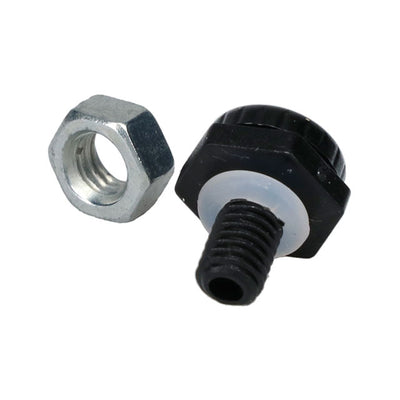 IPV-67501-B by Bud Industries - M5X0.8 VENT PLUG WASHER BLK