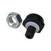 IPV-67501-B by Bud Industries - M5X0.8 VENT PLUG WASHER BLK