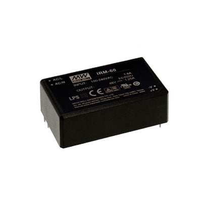 IRM-60-12 by MEAN WELL USA Inc. - AC/DC CONVERTER 12V 60W