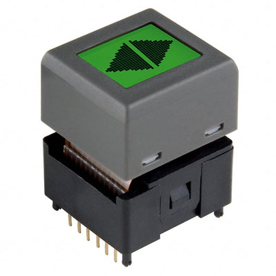 IS15SACP4CF by NKK Switches - SW PROG DISPLAY SPST-NO 0.1A 12V