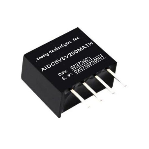 ISOLATED DC-DC Converter AIDC5V5V200MATH by Analog Technologies - ISOLATED 1W DC-DC Converter