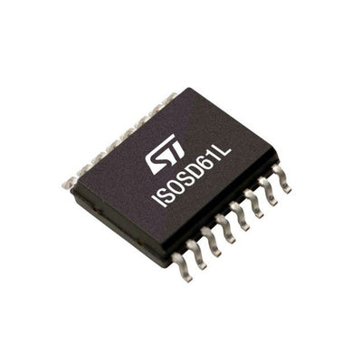 ISOSD61L by STMicroelectronics - 16-BIT ISOLATED SIGMA-DELTA MODU