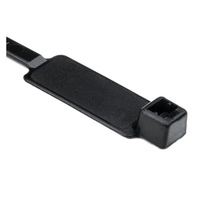 IT50L0M4 by HellermannTyton - MARKER TIE BLACK 50LBS 1.28